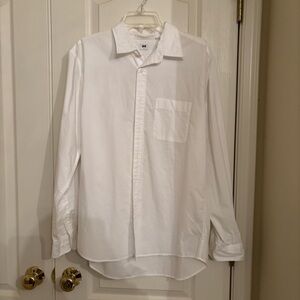 Classic Crisp White Button-Down Women's Shirt